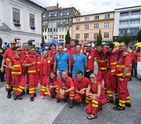 Skupina účastníků z MSK 